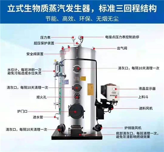 立式生物質(zhì)蒸汽發(fā)生器